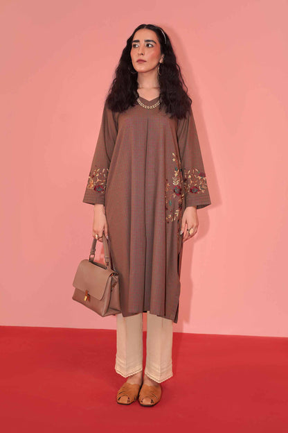 Nishat Linen - Embroidered Shirt - PW23-62