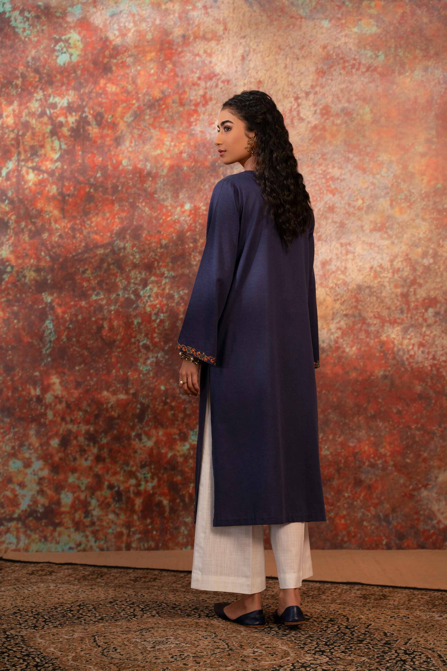 Nishat Linen - Embroidered Shirt - PW23-63