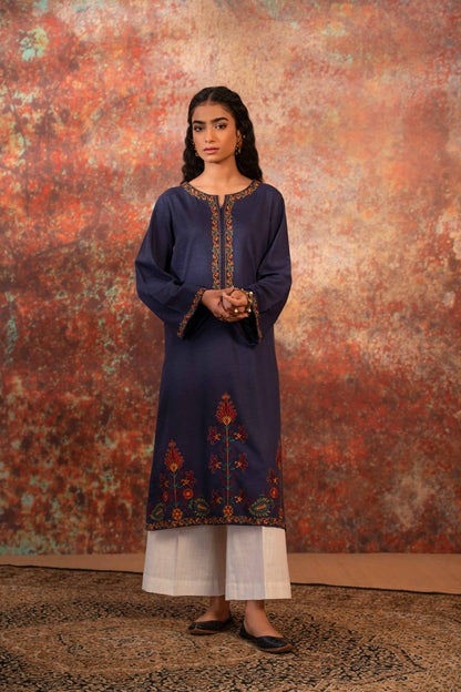 Nishat Linen - Embroidered Shirt - PW23-63