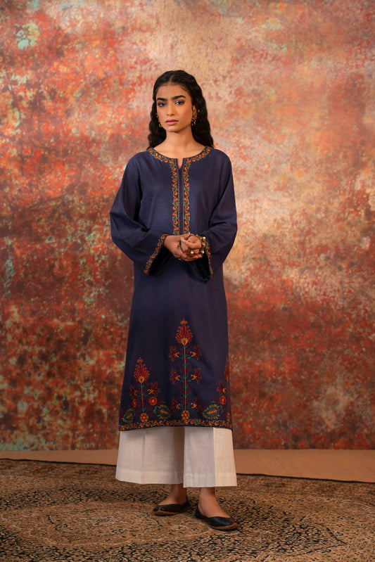 Nishat Linen - Embroidered Shirt - PW23-63