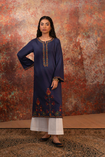 Nishat Linen - Embroidered Shirt - PW23-63