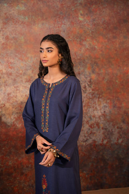 Nishat Linen - Embroidered Shirt - PW23-63