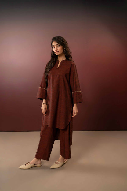 Nishat Linen - 2 Piece - Basic Suit - PW23-65