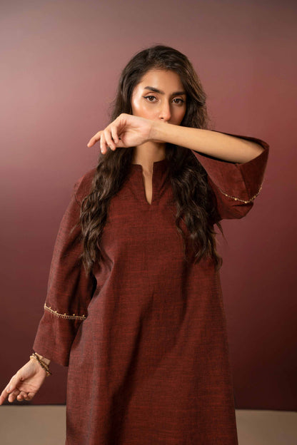 Nishat Linen - 2 Piece - Basic Suit - PW23-65