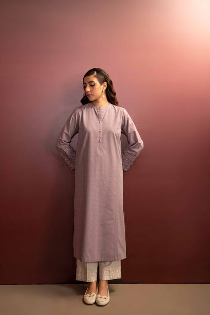 Nishat Linen - Embroidered Shirt - PW23-66