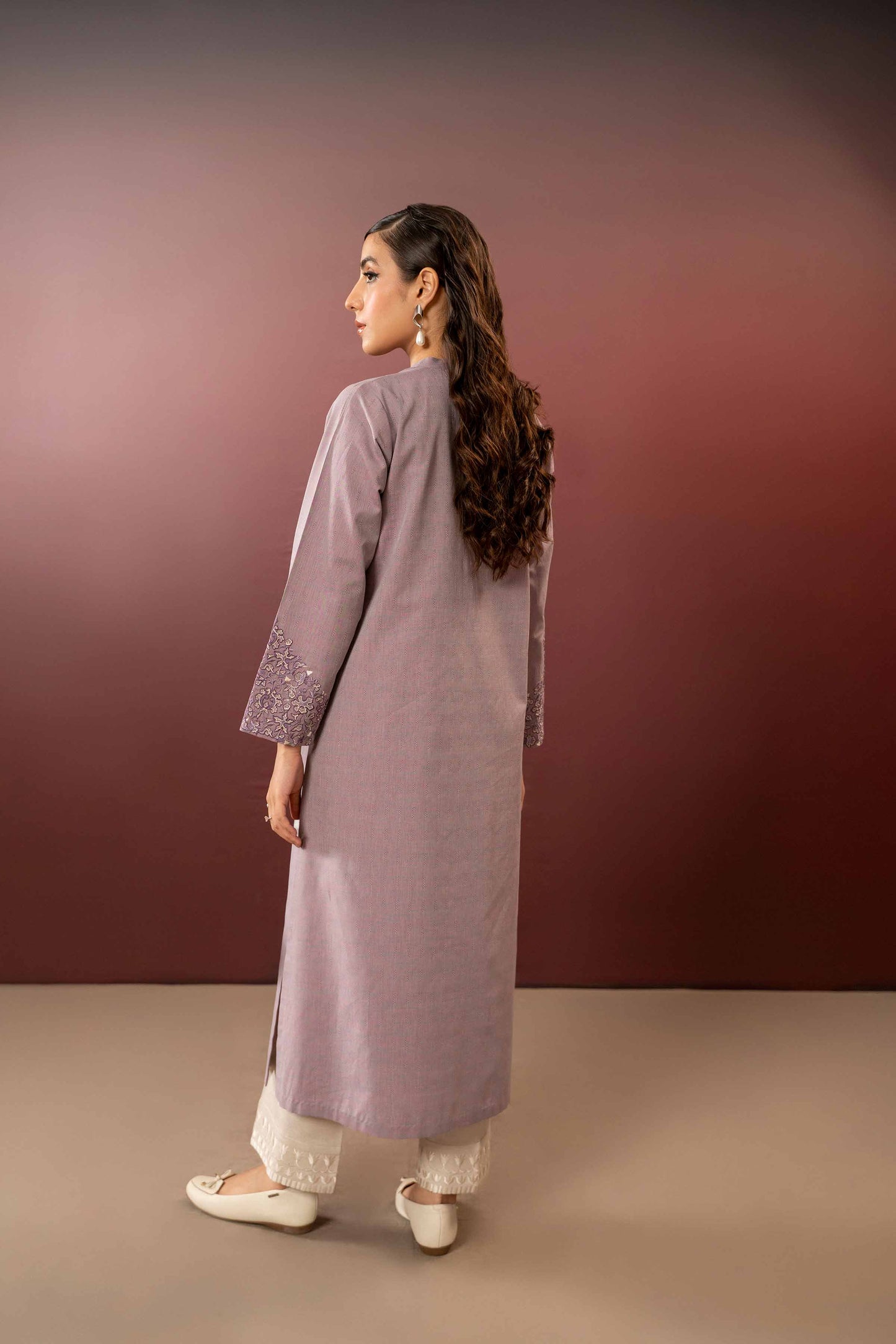 Nishat Linen - Embroidered Shirt - PW23-66