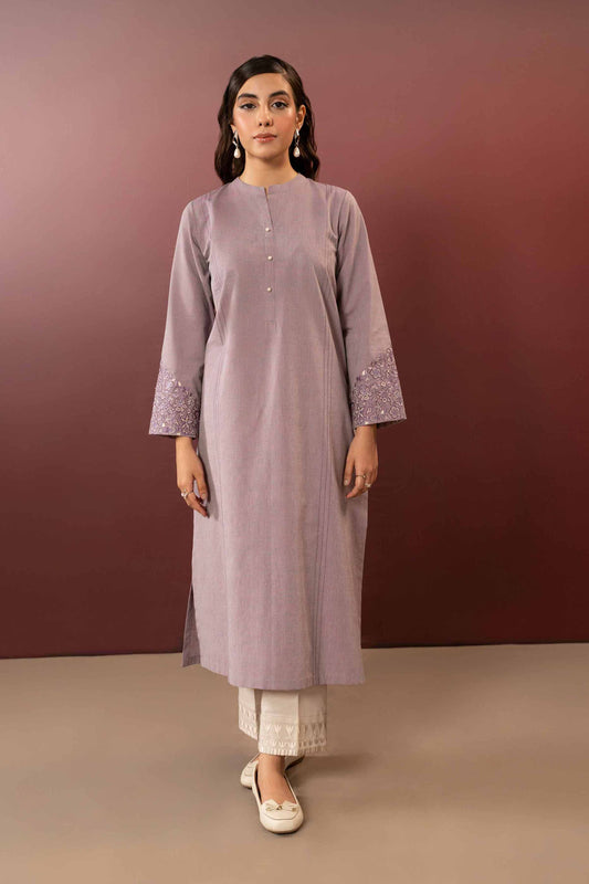 Nishat Linen - Embroidered Shirt - PW23-66