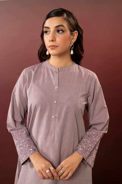 Nishat Linen - Embroidered Shirt - PW23-66