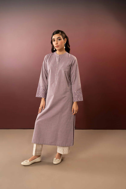 Nishat Linen - Embroidered Shirt - PW23-66