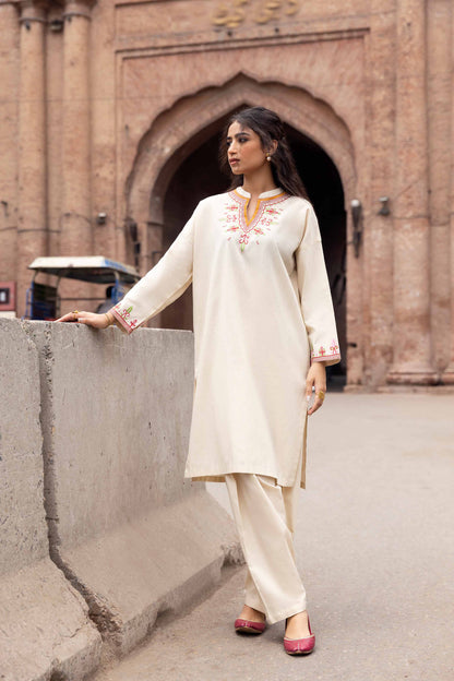 Nishat Linen - 2 Piece - Embroidered Suit - PW23-71