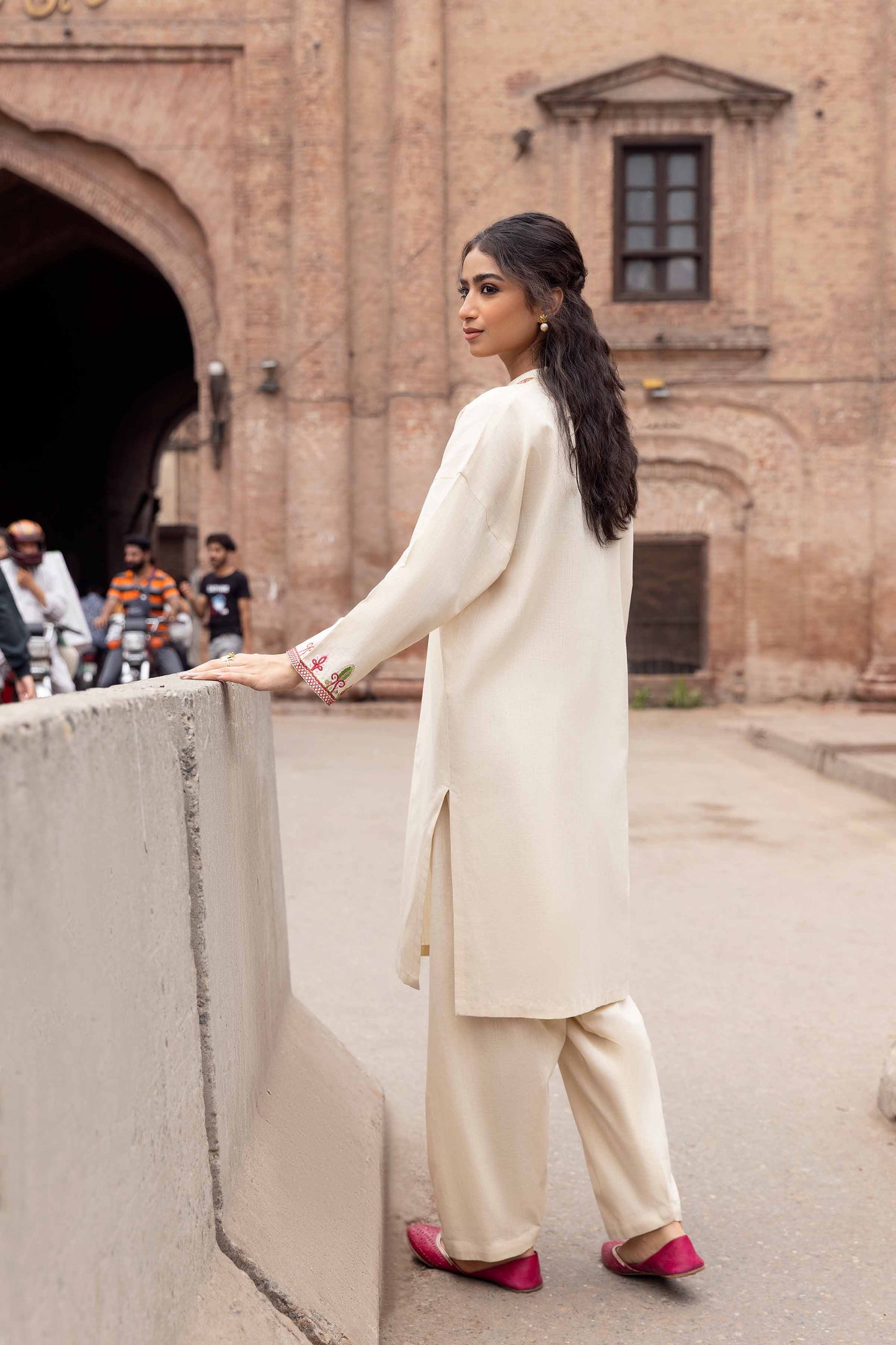 Nishat Linen - 2 Piece - Embroidered Suit - PW23-71