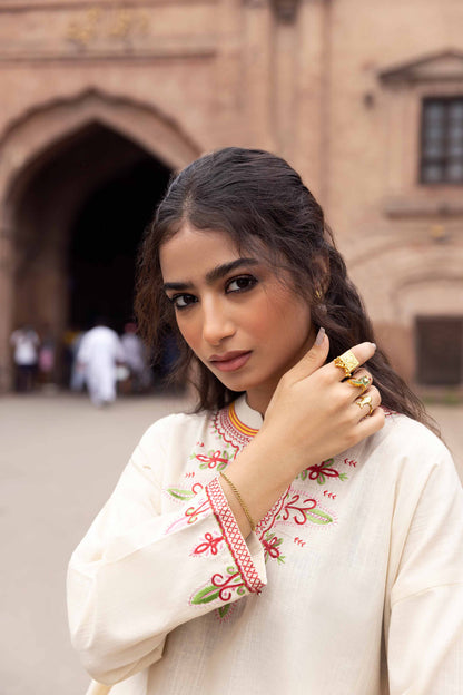Nishat Linen - 2 Piece - Embroidered Suit - PW23-71