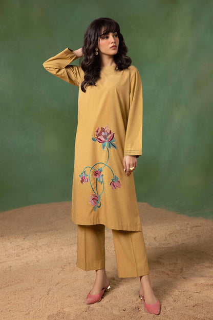 Nishat Linen - 2 Piece - Embroidered Suit - PW23-72