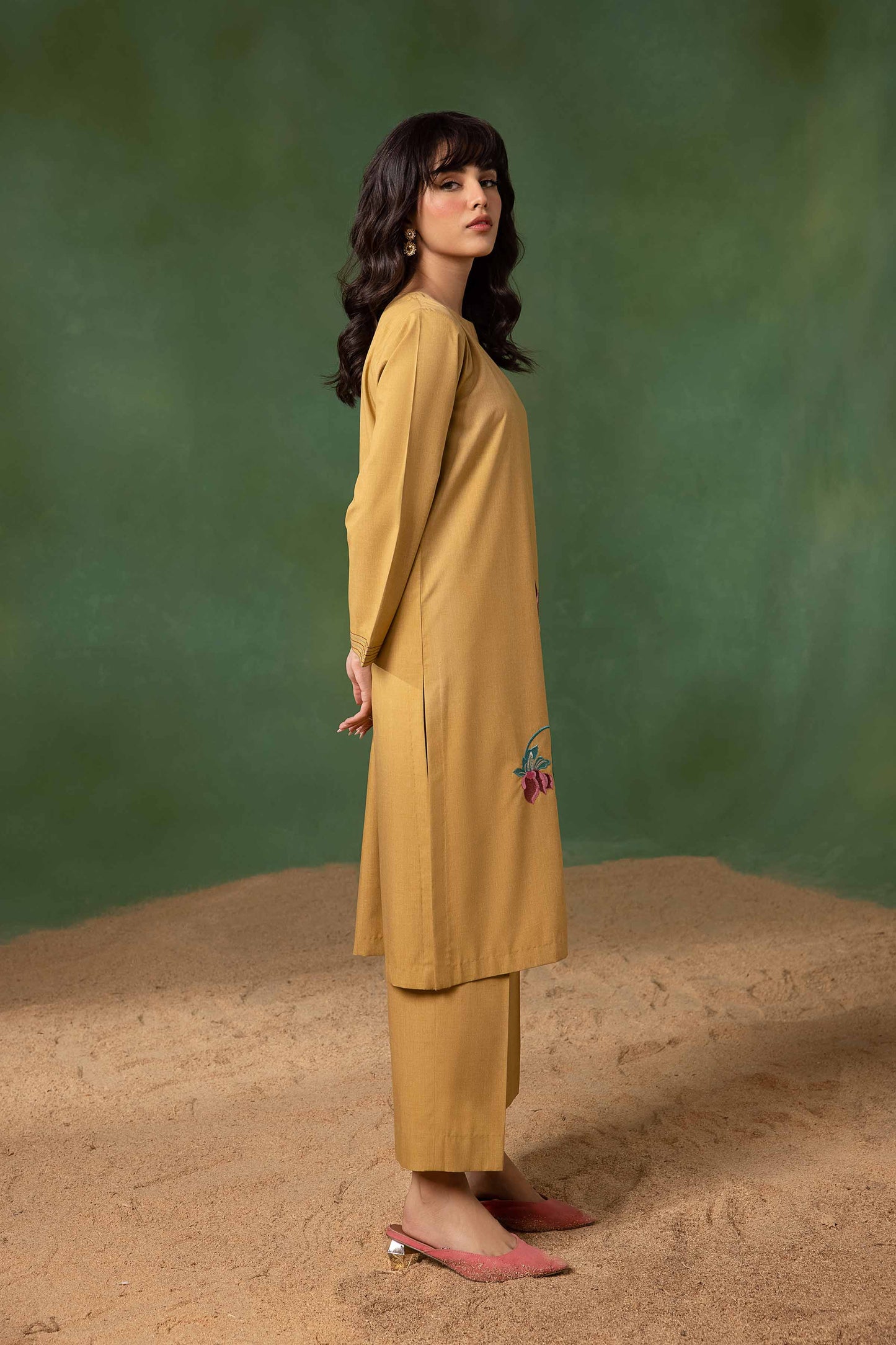 Nishat Linen - 2 Piece - Embroidered Suit - PW23-72