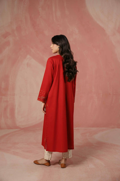 Nishat Linen - Embroidered Shirt - PW23-75