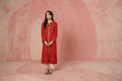 Nishat Linen - Embroidered Shirt - PW23-75