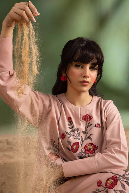 Nishat Linen - Embroidered Shirt - PW23-76