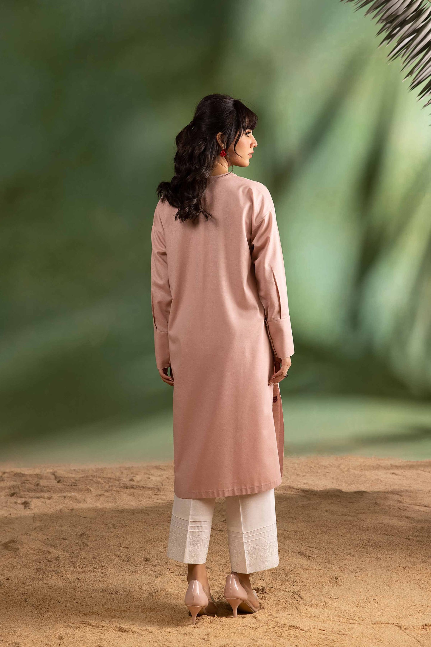 Nishat Linen - Embroidered Shirt - PW23-76