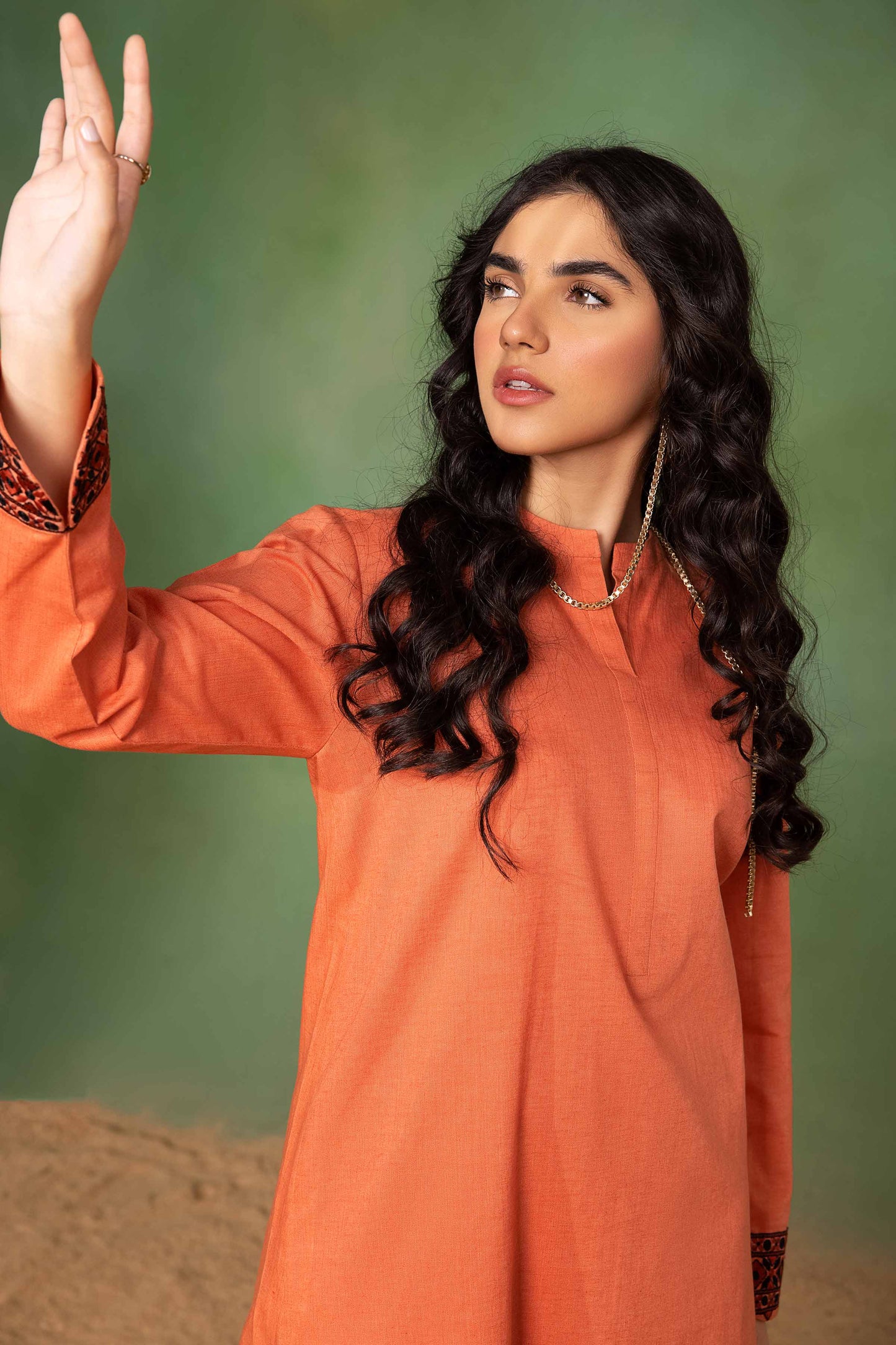 Nishat Linen - 2 Piece - Embroidered Suit - PW23-81