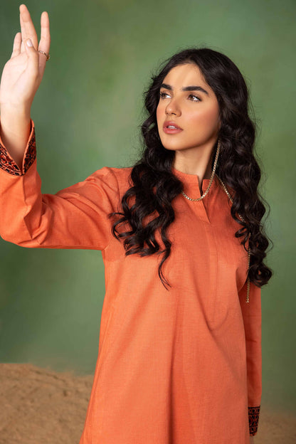 Nishat Linen - 2 Piece - Embroidered Suit - PW23-81