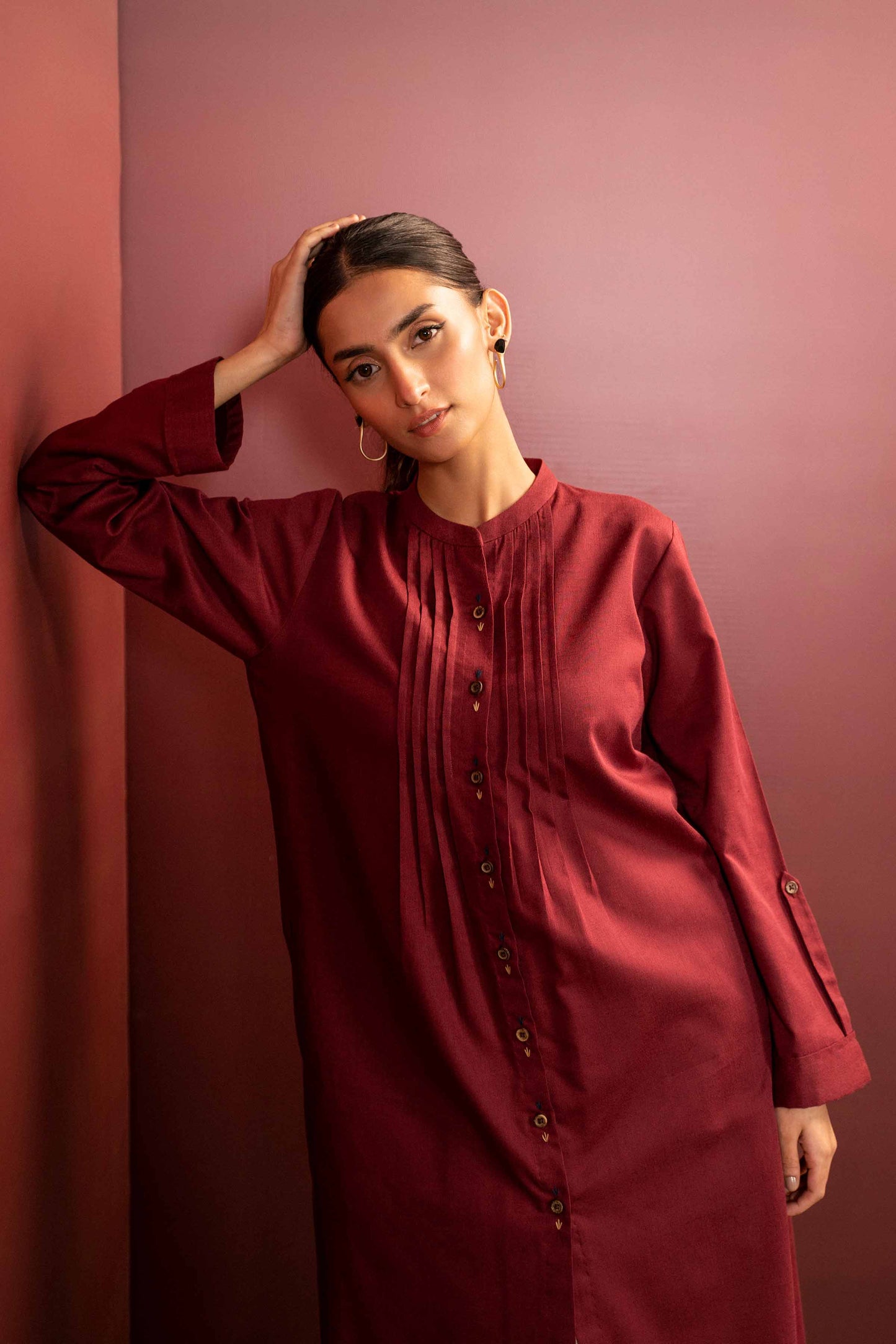 Nishat Linen - Basic Shirt - PW23-82