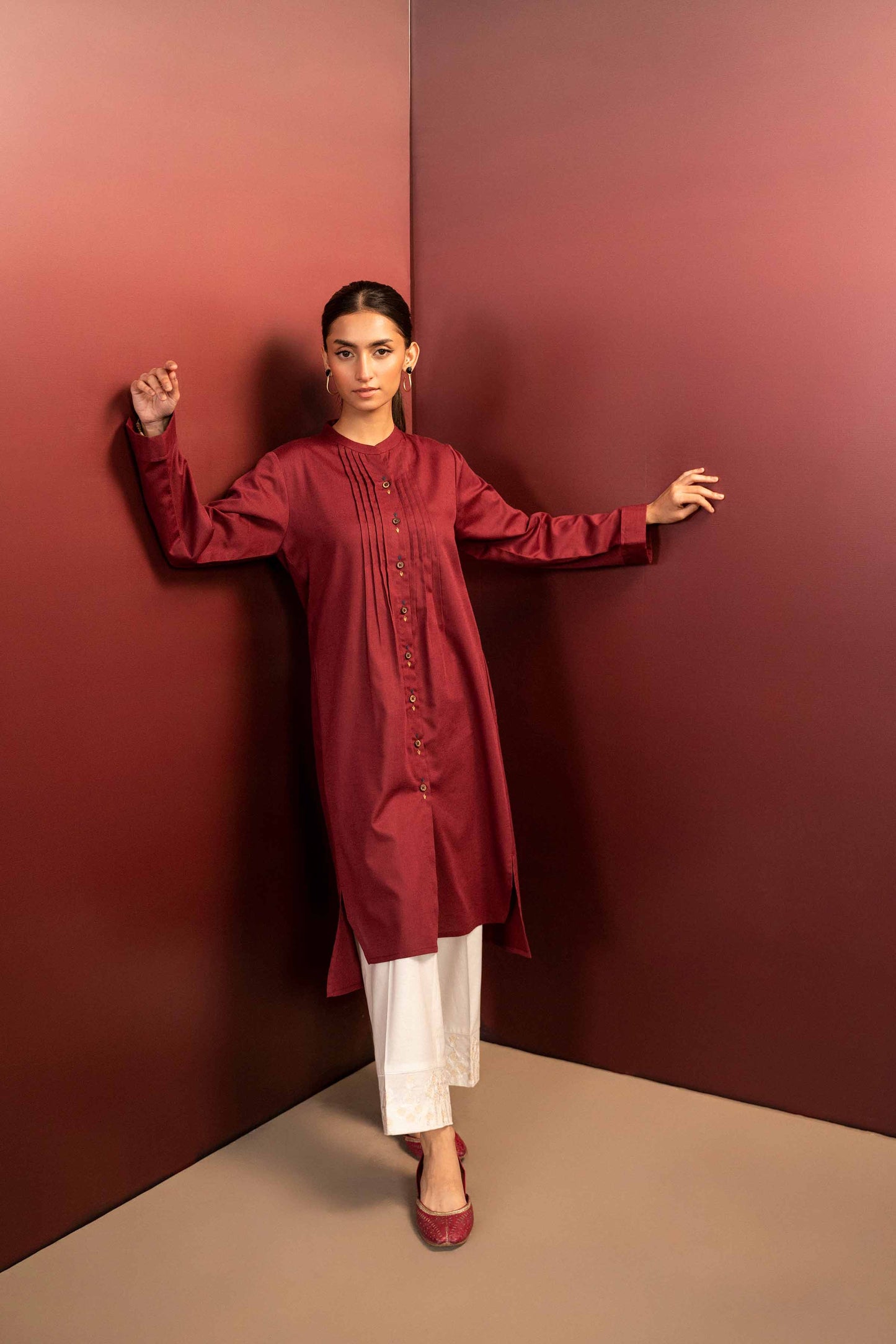 Nishat Linen - Basic Shirt - PW23-82