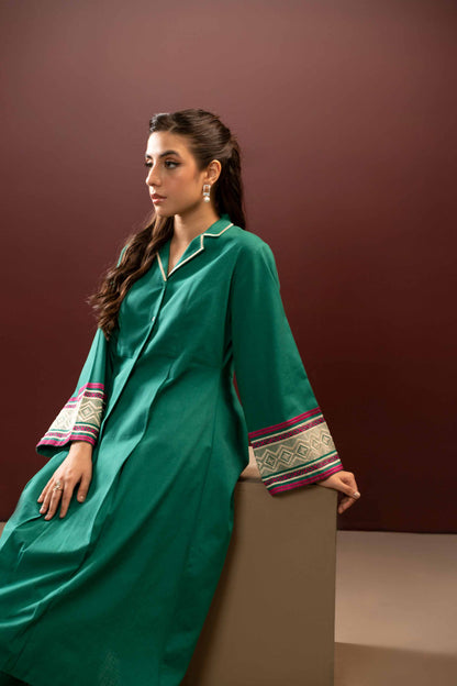 Nishat Linen - 2 Piece - Embroidered Suit - PW23-83