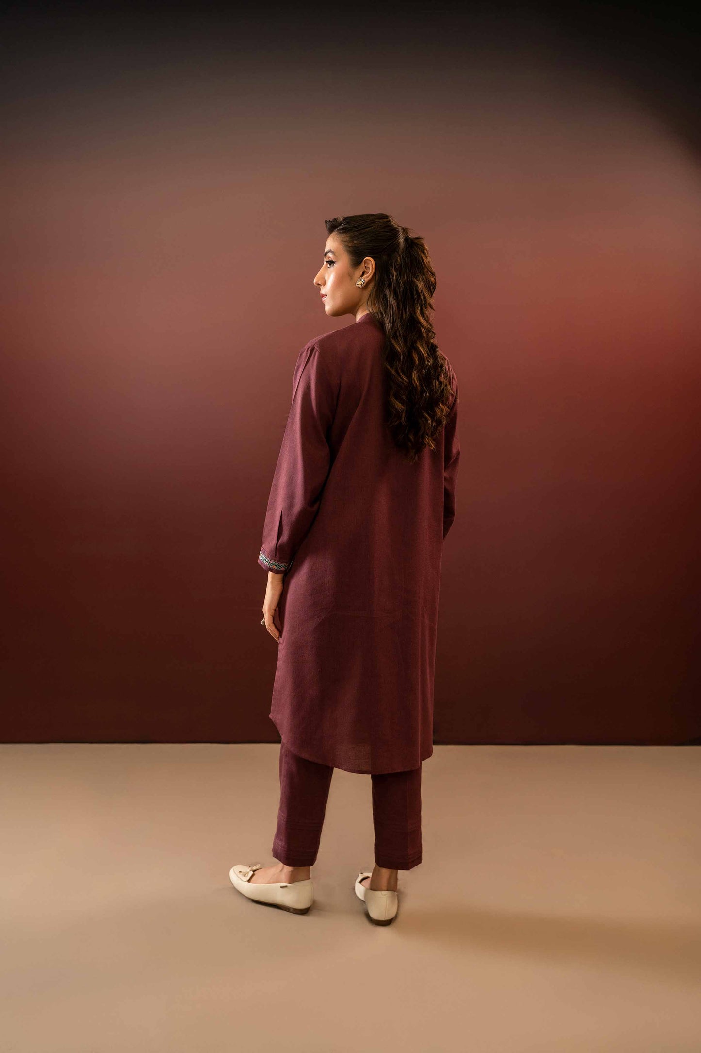 Nishat Linen - 2 Piece - Embroidered Suit - PW23-85