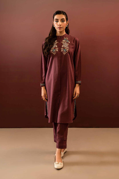 Nishat Linen - 2 Piece - Embroidered Suit - PW23-85
