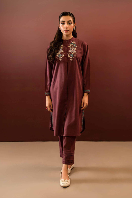 Nishat Linen - 2 Piece - Embroidered Suit - PW23-85