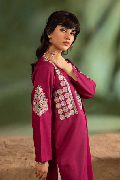 Nishat Linen - Embroidered Shirt - PW23-86