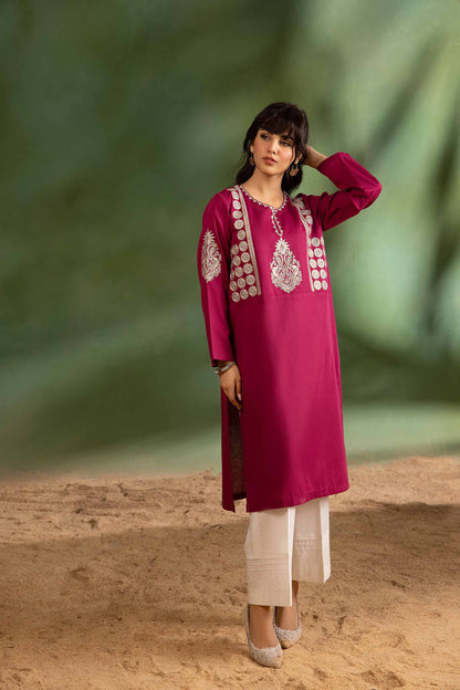 Nishat Linen - Embroidered Shirt - PW23-86
