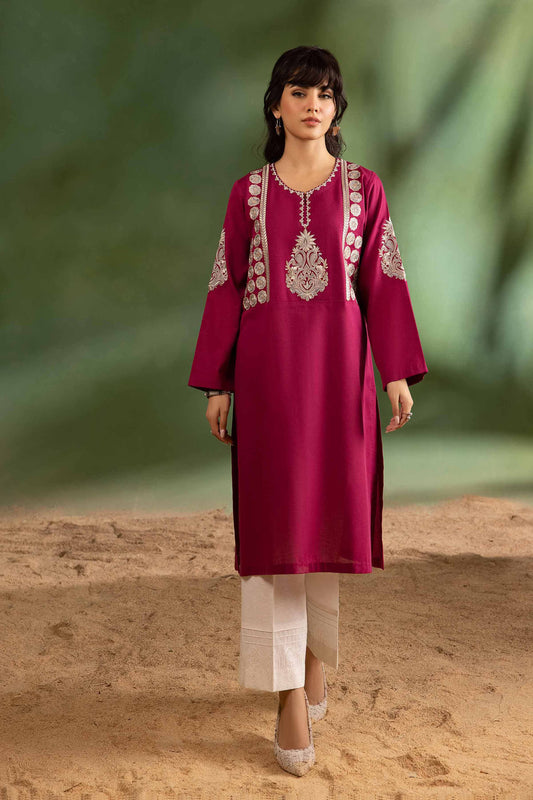 Nishat Linen - Embroidered Shirt - PW23-86