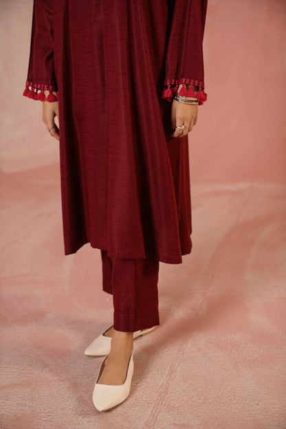 Nishat Linen - 2 Piece - Basic Suit - PW23-87