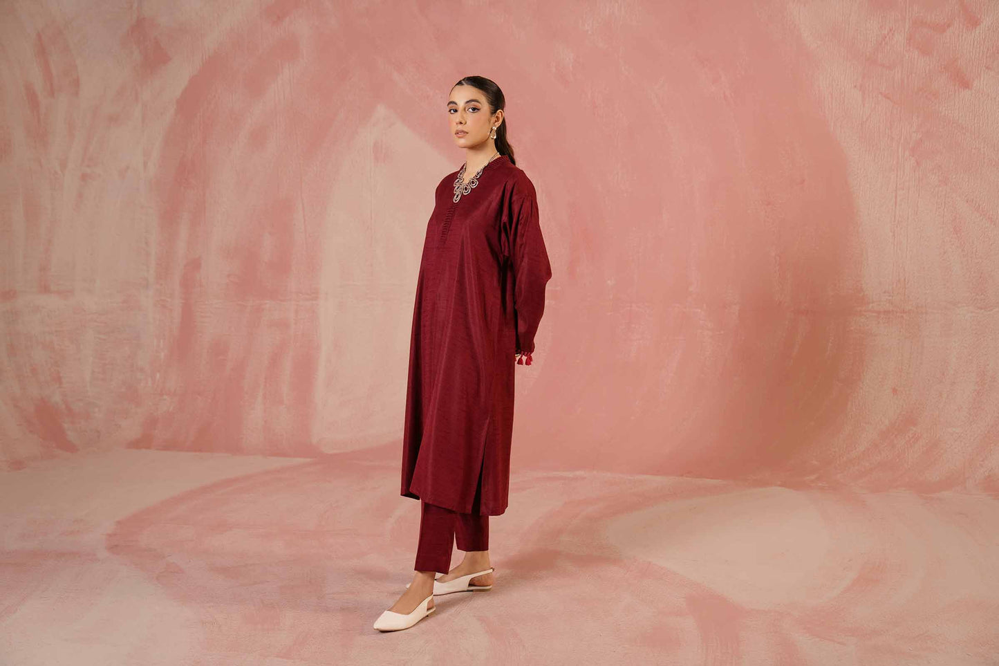 Nishat Linen - 2 Piece - Basic Suit - PW23-87