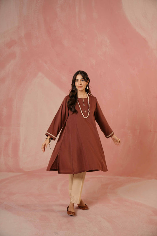 Nishat Linen - Basic Kurta - PW23-89