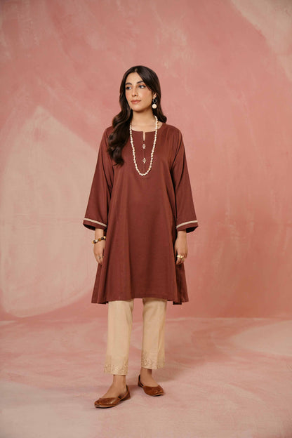 Nishat Linen - Basic Kurta - PW23-89