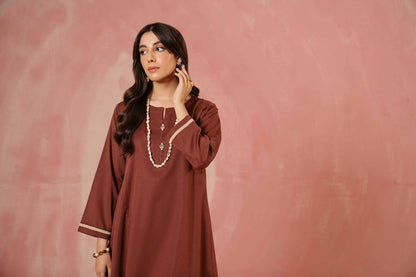 Nishat Linen - Basic Kurta - PW23-89