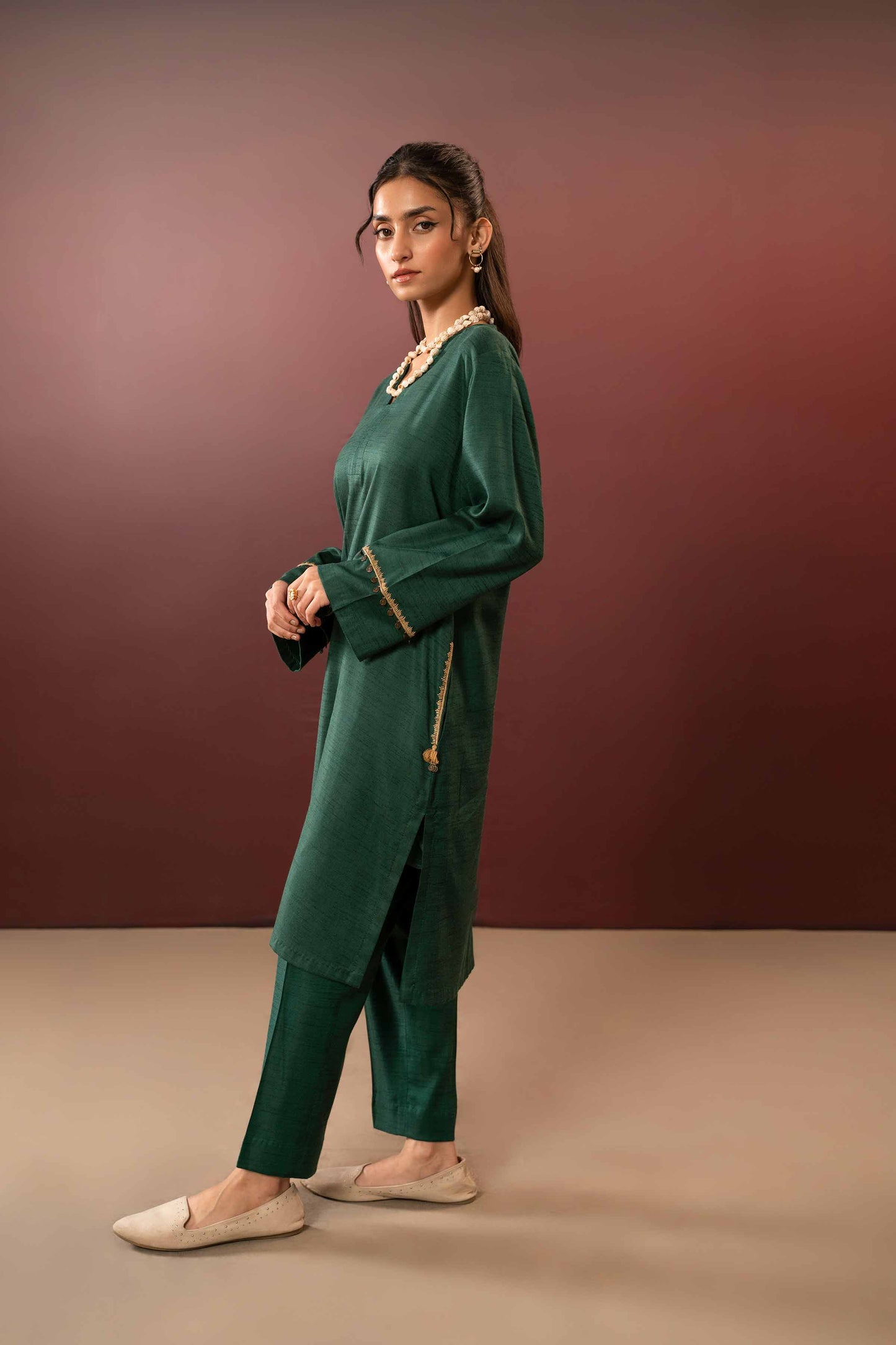 Nishat Linen - 2 Piece - Basic Suit - PW23-90