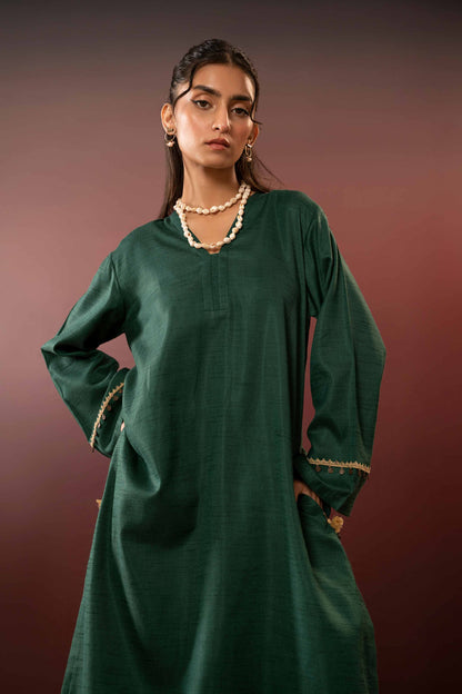 Nishat Linen - 2 Piece - Basic Suit - PW23-90
