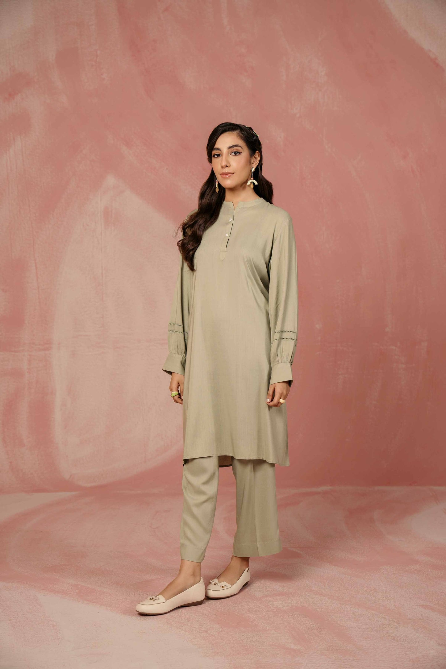Nishat Linen - 2 Piece - Basic Suit - PW23-91