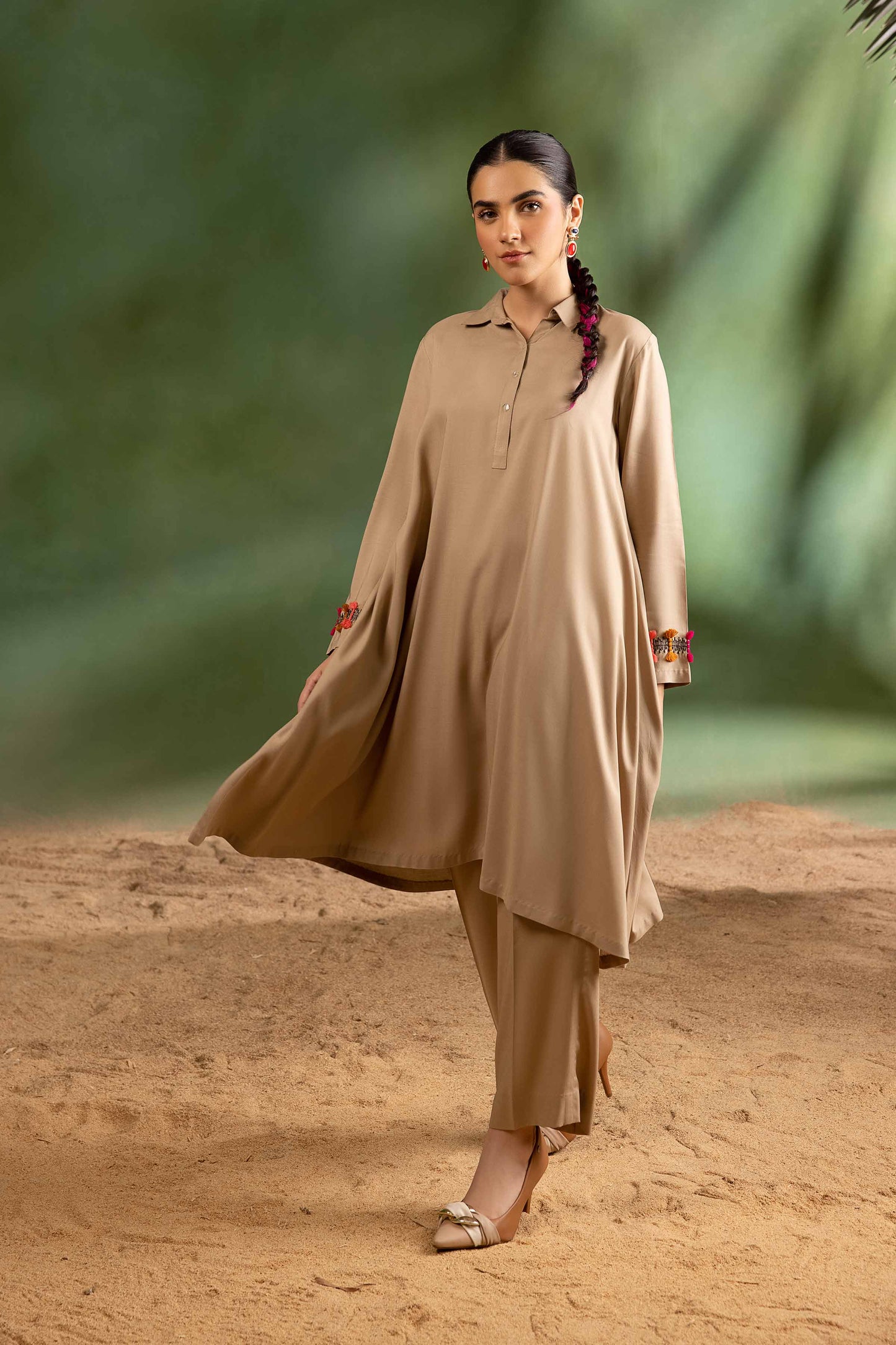 Nishat Linen - 2 Piece - Basic Suit - PW23-95