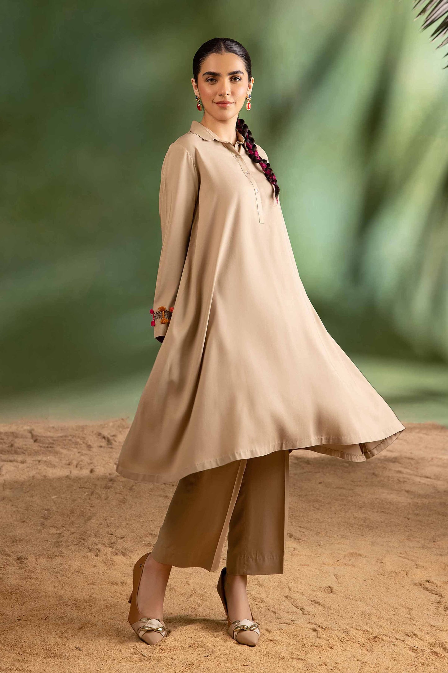 Nishat Linen - 2 Piece - Basic Suit - PW23-95