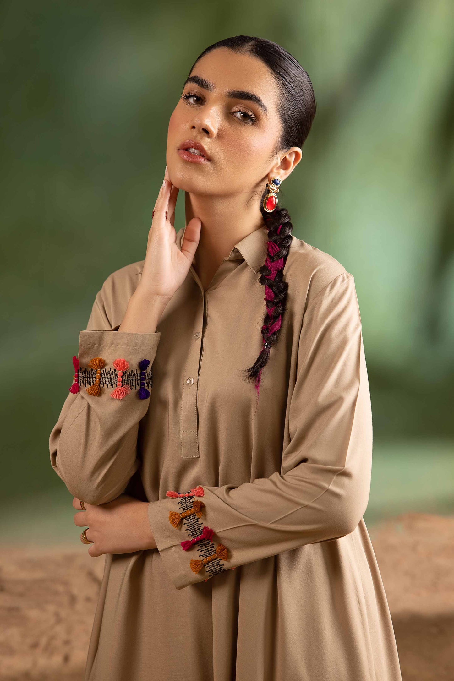 Nishat Linen - 2 Piece - Basic Suit - PW23-95