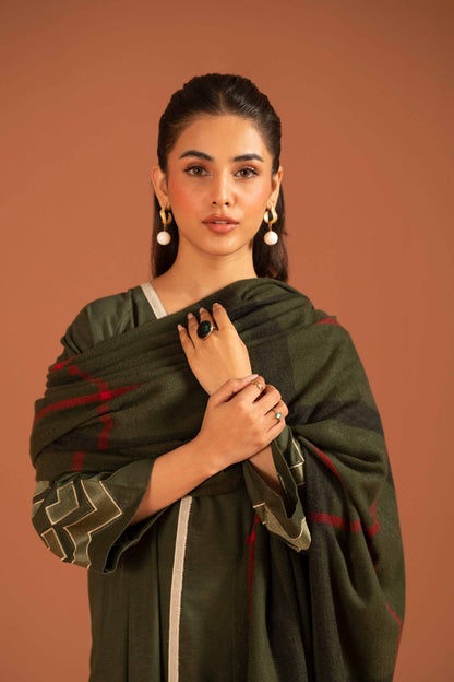 Nishat Linen - 3 Piece - Embroidered Suit - PW23-96