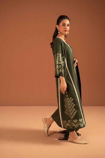 Nishat Linen - 3 Piece - Embroidered Suit - PW23-96