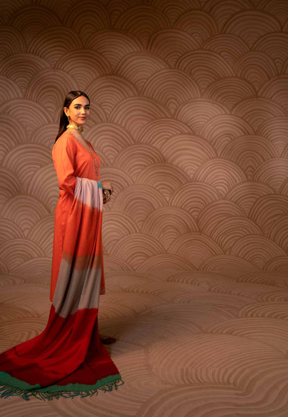 Nishat Linen - 3 Piece - Embroidered Suit - PW23-97