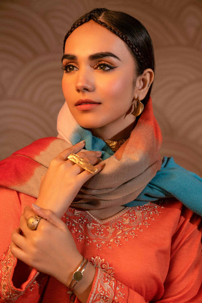 Nishat Linen - 3 Piece - Embroidered Suit - PW23-97