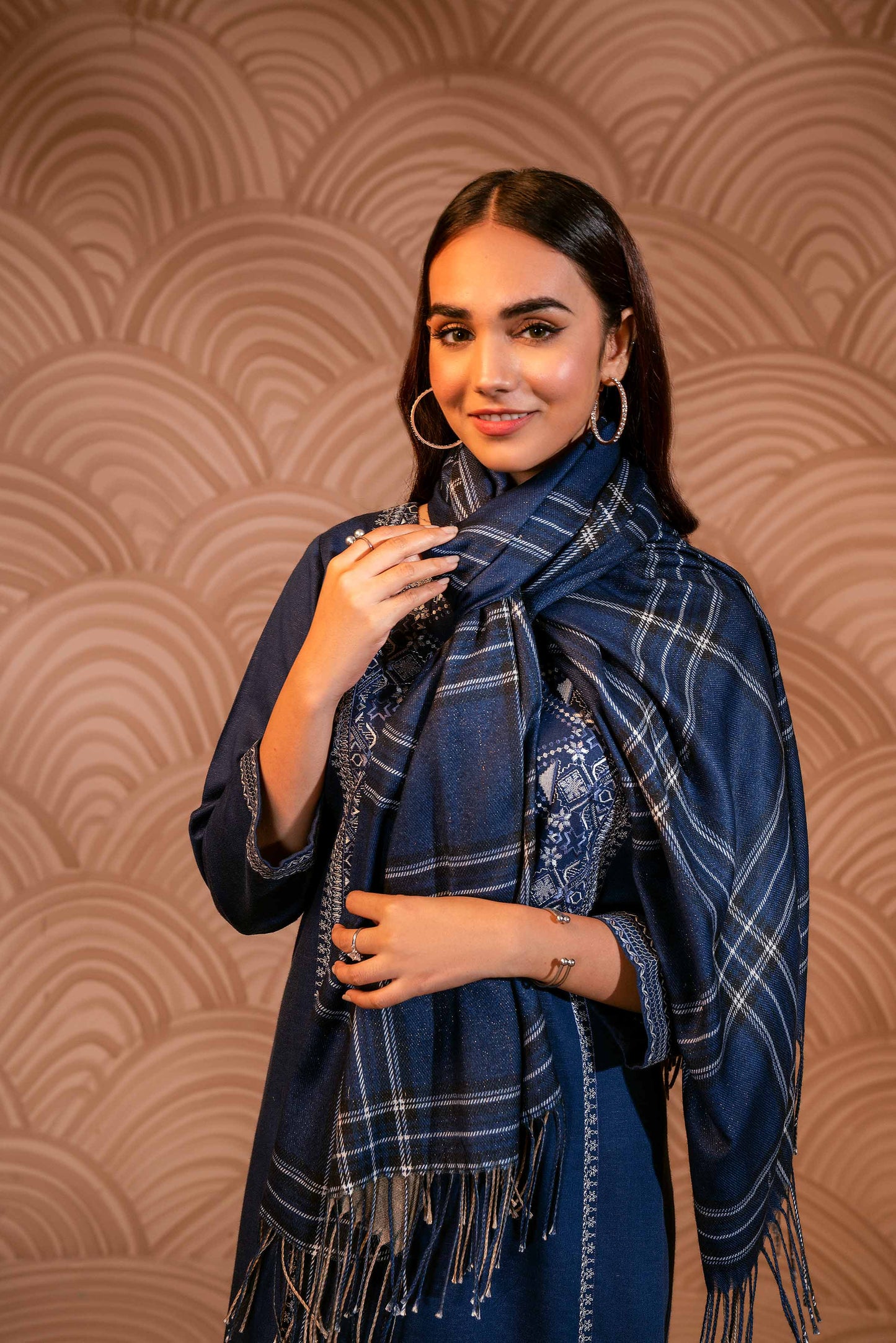 Nishat Linen - 3 Piece - Embroidered Suit - PW23-98
