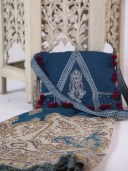 Cinq - MEHERMA | Hand Woven Kashmiri Shawl